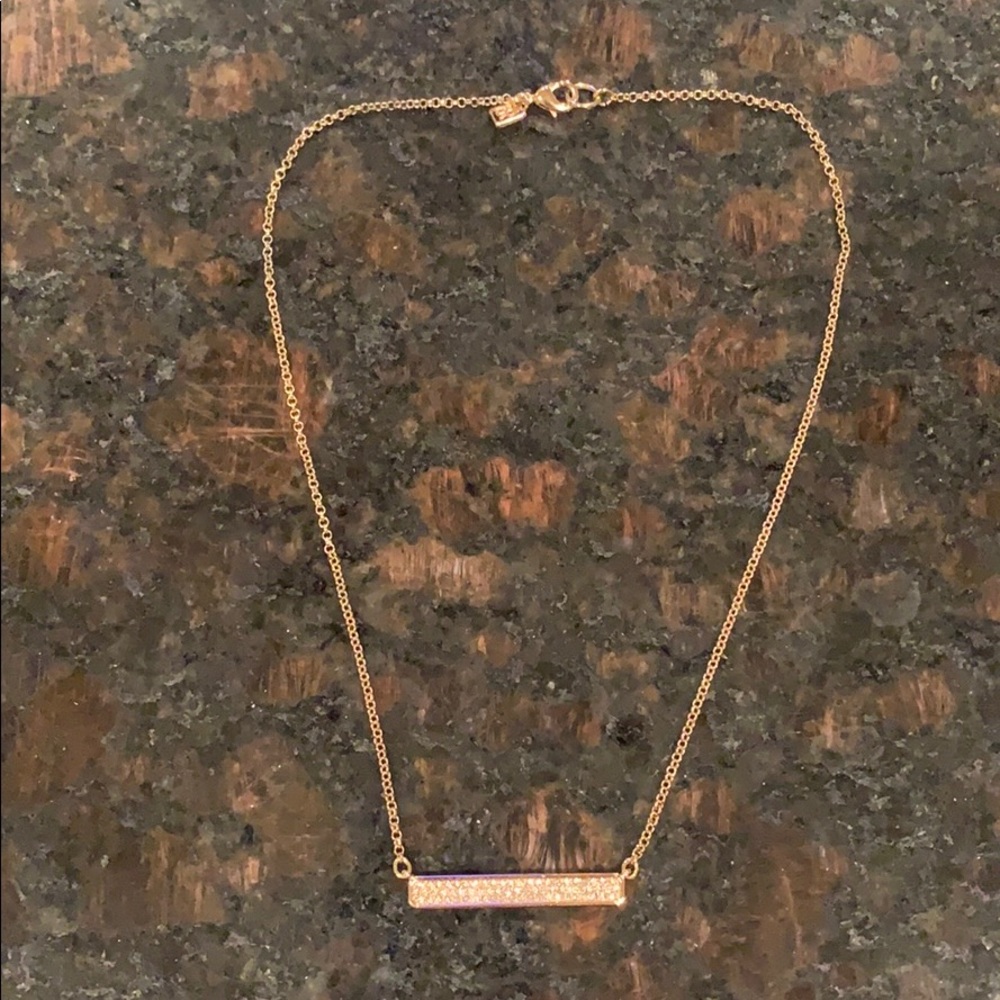 Banana republic gold necklace